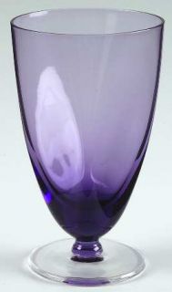 Imperial Glass Ohio Svelte Purple 12 Oz Footed Tumbler   Stem #330, Purple, Pinc