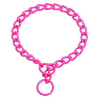 Platinum Pets Coated Chain Training Collar   Pink (24 x 3mm)
