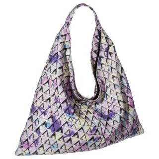 Mossimo Supply Co. Triangle Print Hobo Handbag   Multicolor