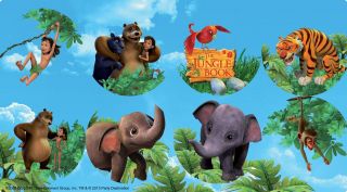 The Jungle Book Small Lollipop Sticker Sheet