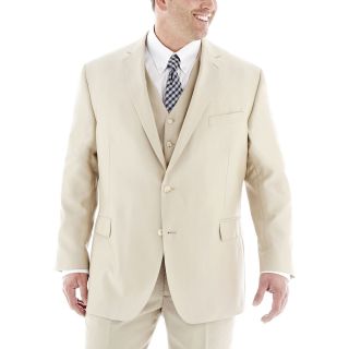 JF J.Ferrar JF J. Ferrar Khaki Suit Jacket Big and Tall, Mens