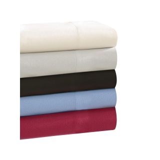 Premier Comfort Cozy Spun Solid Sheet Set, Blue