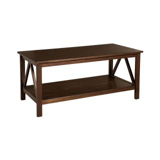 Titian Coffee Table, Antique Tobacco