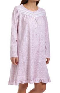 Eileen West 5014532 Riviera Long Sleeve Short Nightgown