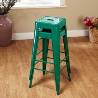 TMS Stackable 30 Bar Stool 39030 Color Green