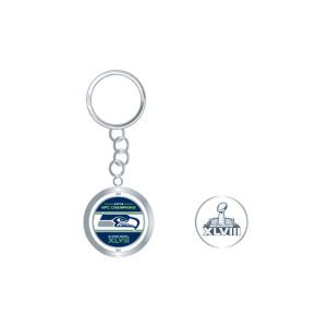 Seattle Seahawks Wincraft NFC Champ 2013 Spinning Keychain