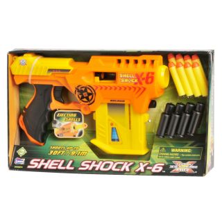 Total Air X stream Shell Shock X 6 Pistol (Multi colorDimensions 14 inches x 8 inches x 2.75 inchesWeight 1.64 pounds )