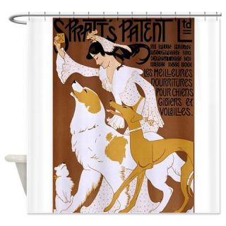  Spratts Patent   Dog Biscuits Shower Curtain  Use code FREECART at Checkout