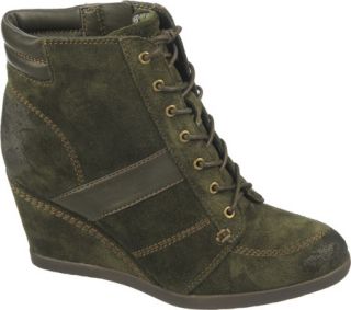 Womens Naturalizer Paitlyn   Antiba Green Suede/Leather Boots