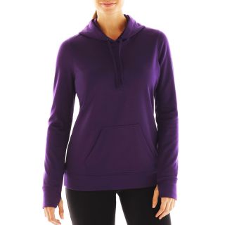 Xersion Performance Pullover Hoodie   Tall, Purple, Womens