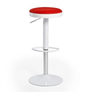 Aeon Furniture Fun, Colorful Carrie AdjustableBar Stool M 90117P Color Red