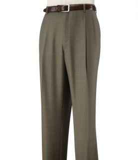 Executive Wool Pleated Front Trousers JoS. A. Bank