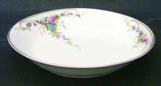 Paul Muller Kenmore, The Coupe Soup Bowl, Fine China Dinnerware   Flowers Hangin