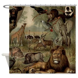  The Vintage Jungle Shower Curtain  Use code FREECART at Checkout