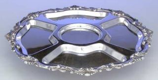Wallace Chippendale (Silverplate, Hollowware) Lazy Susan, Missing Liner   Silver