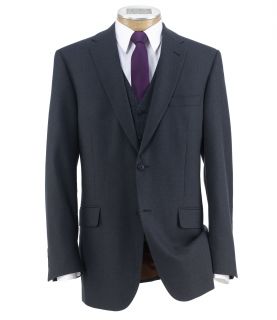 Joseph 2 Button Wool Suit with Plain Front Trousers and Coordinating Vest JoS. A