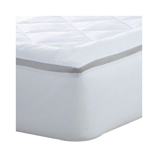 Perfect Fit Breathable Gusset Mattress Pad, White