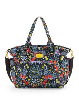Eliz A Baby Pretty Nylon Maddy Diaper Bag, Floral   MARC by Marc Jacobs