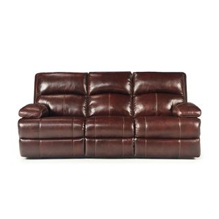 Signature Designs By Ashley Lensar Burgundy Reclining Sofa