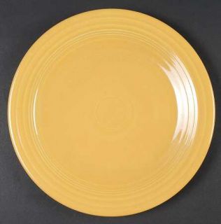 Homer Laughlin  Fiesta Yellow (Older) Dinner Plate, Fine China Dinnerware   Yell