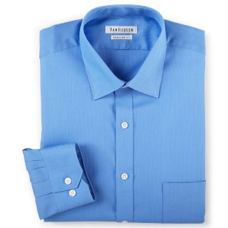 Van Heusen Pincord Dress Shirt, Blue, Mens