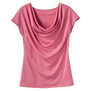 Cherokee Womens Cowl Neck Top   Pale Pink   XL