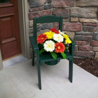 Prairie Leisure Decorative Chair Planter Holder Sage   60 SAGE