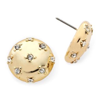 MONET JEWELRY Monet Gold tone Button Earrings