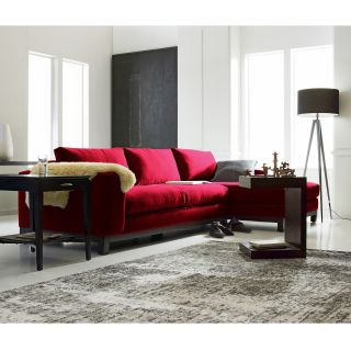 Calypso 2 pc. Chaise Sectional in Gibson Fabric, Gypsy