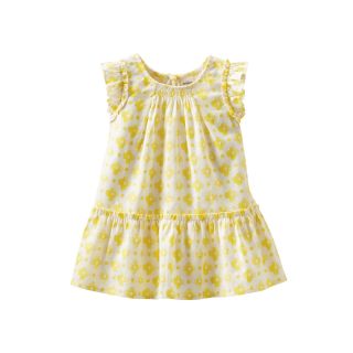 Oshkosh Bgosh Floral Woven Dress   Girls newborn 24m, Yellow, Yellow, Girls