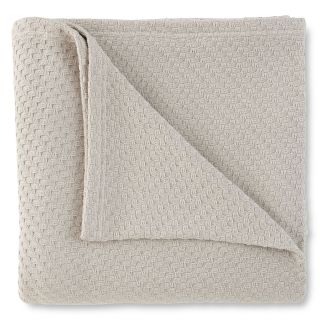 JCP Home Collection  Home Organic Cotton Blanket, Oatmeal