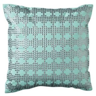 Xhilaration Embroidered Sequins Decorative Pillow
