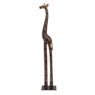 Aspire 59H in. Tall Giraffe Statue Multicolor   40314