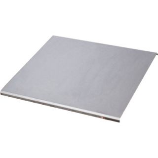 Taylor Wings Deck Cover   Stainless Steel, 84in.L x 34in.W
