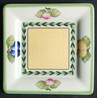 Villeroy & Boch French Garden (Square Shape) Bread & Butter Plate, Fine China Di