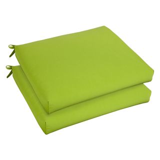 Bristol 20 inch Indoor/ Outdoor Macaw Green Chair Cushion Set With Sunbrella Fabric