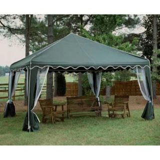 13 x 13 ft. King Canopy Garden Party Frame Canopy Green   GP1313