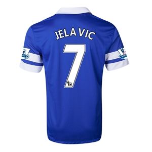 Nike Everton 13/14 JELAVIC Home Soccer Jersey