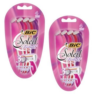 Bic Soleil Twilight Disposable Shaver for Women   8 count