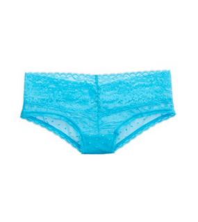 Primal Aerie Dot Mesh & Lace Cheeky, Womens M