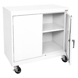 Sandusky Transport 36 Work Height Storage Cabinet TA11362430 Finish White
