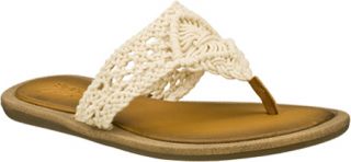 Womens Skechers Indulge Earth Baby   Natural Thong Sandals
