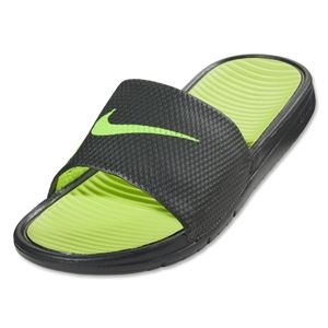 Nike Benassi Solarsoft Slide (Anthracite/Volt)