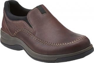 Mens Clarks Portland2 Easy   Brown Leather Casual Shoes