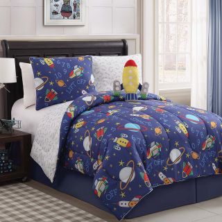 Zoomates Out of this World Reversible Comforter Set, Boys