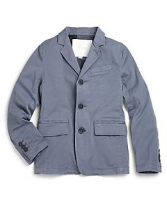 Burberry Boys Tailored Blazer   Steel Blue