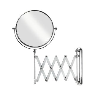 Vantage Wall Mount 5x Magnifying Mirror with Extension Arm