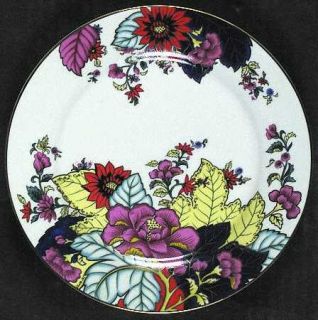 China(Made In China) Imperial Leaf Salad Plate, Fine China Dinnerware   Multicol