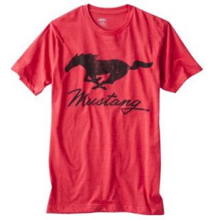Mens Ford Mustang Graphic Tee   Red XXL