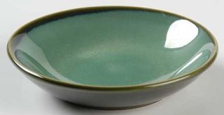 Sango Nova Green Individual Dip Bowl/Plate, Fine China Dinnerware   Stoneware, G